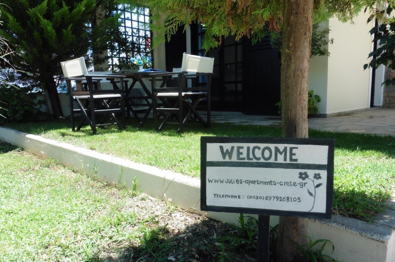 Julies Apartments Kokkini Hani Екстериор снимка